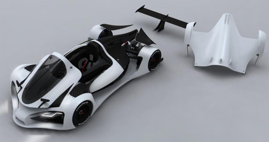  GreenGT Twenty-4 Le Mans EV Design Concept 2009 года  (фото 1 из 24)